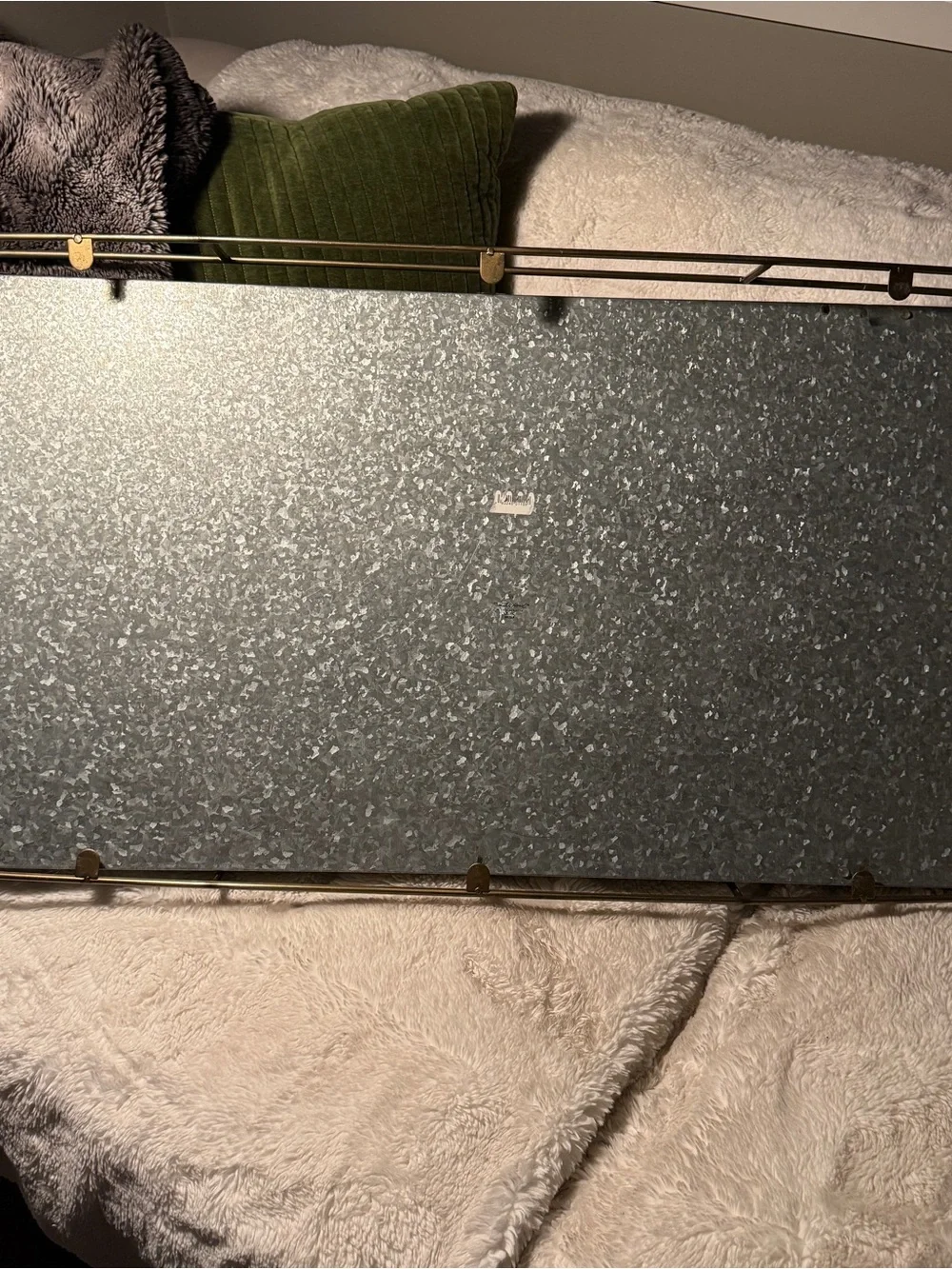 Hearth & Hand Magnolia Tray Galvanized Metal Boot Tray Large Farmhouse